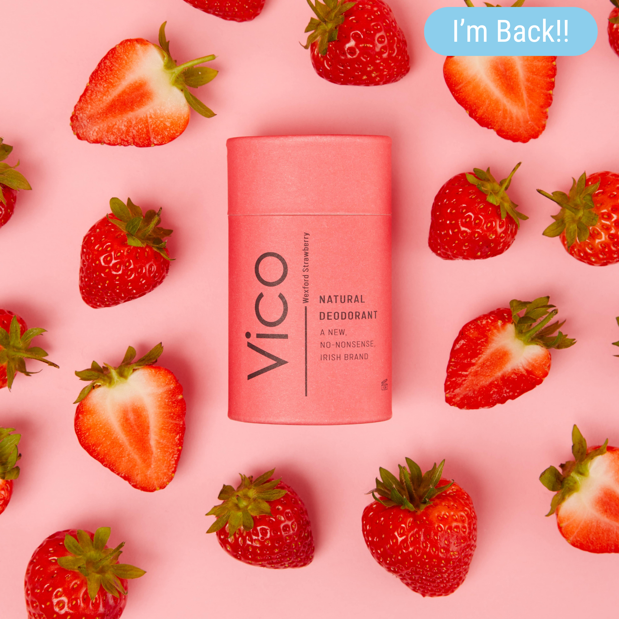 Wexford Strawberry Natural Deodorant