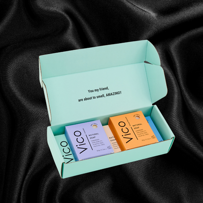 Natural Body Bar Soap Bundle of 5