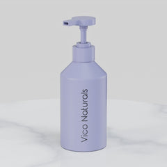 Vico Naturals Purple Aluminium Body Wash Bottle