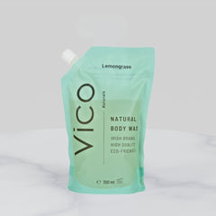 Lemongrass Irish Natural Body Wash Pouch
