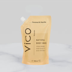Coconut & Vanilla Irish Natural Body Wash