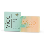 Vico Lemongrass plastic free natural body bar soap box Ireland