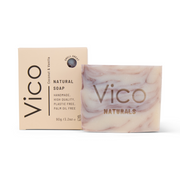 Vico Coconut & Vanilla plastic free natural body bar soap box Ireland