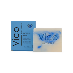 Vico Atlantic Sea Breeze plastic free natural body bar soap box Ireland