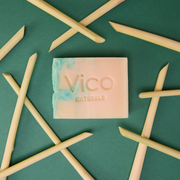 Vico Lemongrass plastic free natural body bar soap Ireland