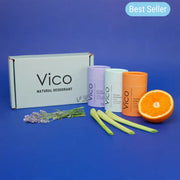 Vico Natural Deodorant Starter Pack - Ideal for gifts!