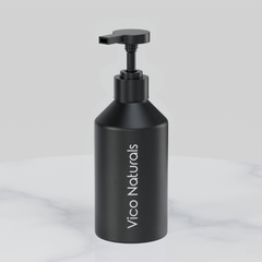 Black Body Wash Refill Bottle (Empty)