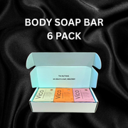 Natural Body Bar Soap Gift Set of 6