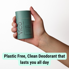 Eucalyptus Natural deodorant plastic free Ireland hand long lasting