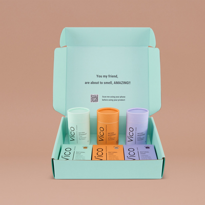 Vico Natural Deodorant & Soap Classics 6 Pack Bundle