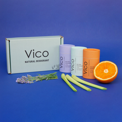 Vico natural deodorant plastic free set natural deodorant Ireland