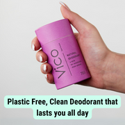 Dark Orchid Natural deodorant plastic free Ireland hand long lasting