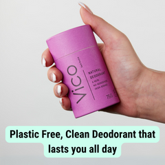 Dark Orchid Natural deodorant plastic free Ireland hand long lasting